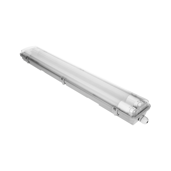 VUMBI II T8 LED 2x9W dust-proof luminaire, 1800lm, IP65, 4000K, with T8 LED tubes, 60 cm VUMBI II T8 LED 2x9W dust-proof luminaire, 1800lm, IP65, 4000K, with T8 LED tubes, 60 cm